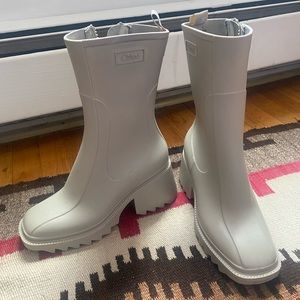 CHLOE TAN RAN BOOTS check my de pop